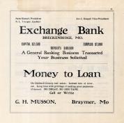 Exchange Bank, Caldwell County 1907 McGlumphy